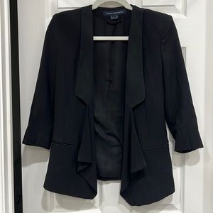 French Connection drape front blazer Size 0